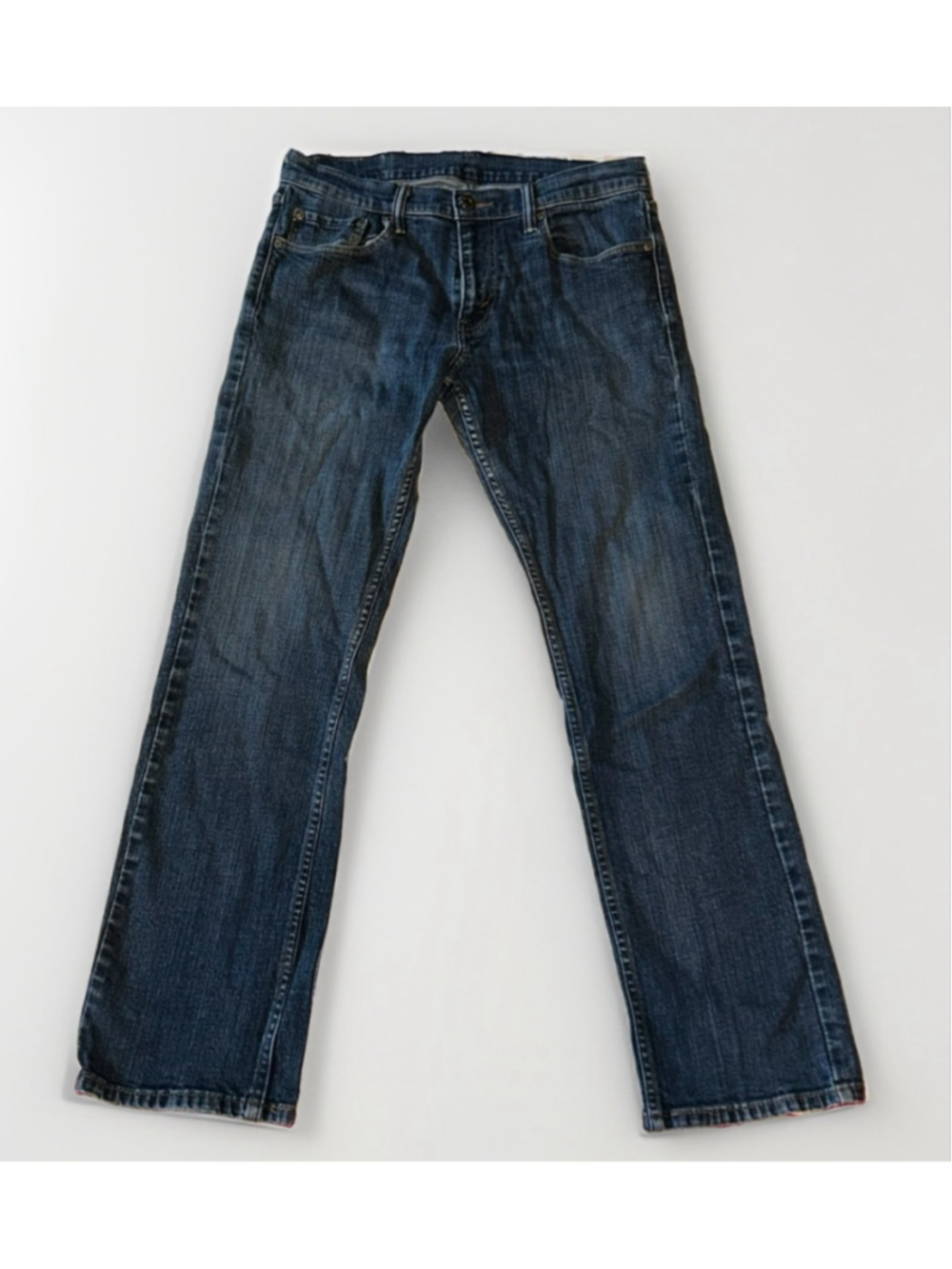 Men Levi’s 559 Relaxed Straight Blue Jeans - Size 30 X 32